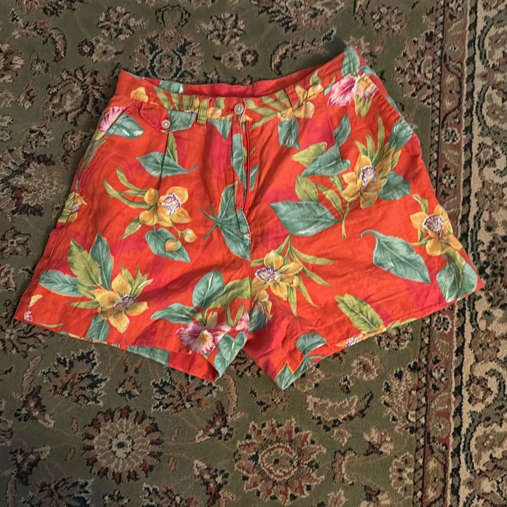Lauren Ralph Lauren Multicolor Linen Shirt